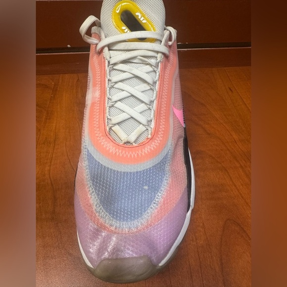 Nike Multicolor Sneakers with Pink and Green Accents - Picture 9 of 16